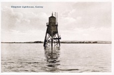 Canvey Island Chapman Lighthouse,river view
